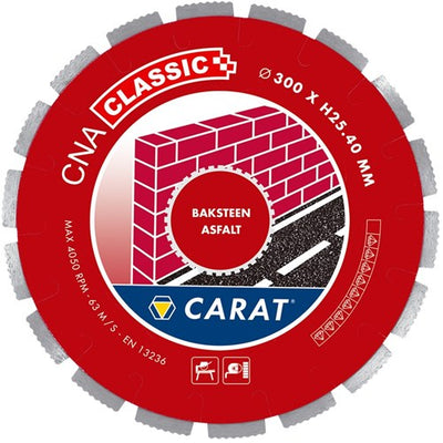 Carat Diamantsägestein ø300x30,00mm, Cna Classic - Cnac300500 - Cnac300500