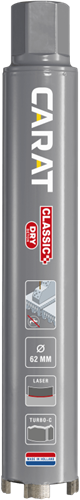 Karat Laser-Diamantbohrer Trockenbeton Klassiker | ø62x300x5 4 unc – edc0623002