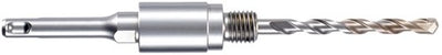 Carat Aufnahmespindel M16 x SDS+ inkl. Zentrierbohrer mit Schnellwechselsystem - hd01610000