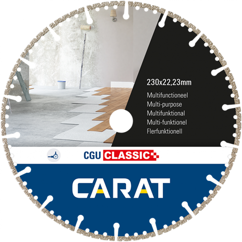 Carat Multifunktionssägeblatt | 230x22,23mm | CGU-Klassiker cguc230300
