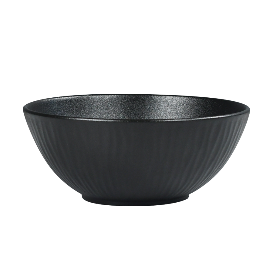 Cark Schüssel Ripple schwarz ø19cm