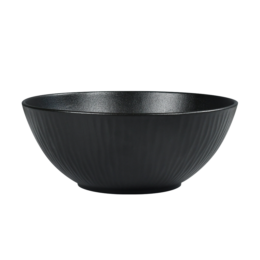 Cark Schüssel Ripple schwarz ø24cm