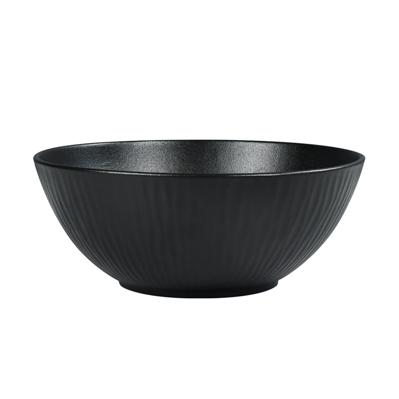 Cark Schüssel Ripple schwarz ø24cm
