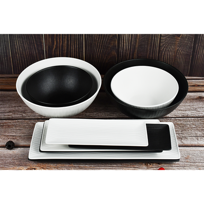 Cark Schüssel Ripple schwarz ø24cm