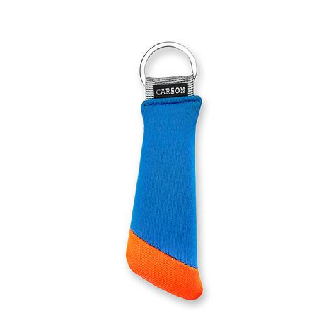 Carson Floating Key Ring für 3 Tasten Blue Orange