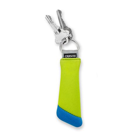 Carson Floating Key Ring für 3 Schlüsselgrün blau