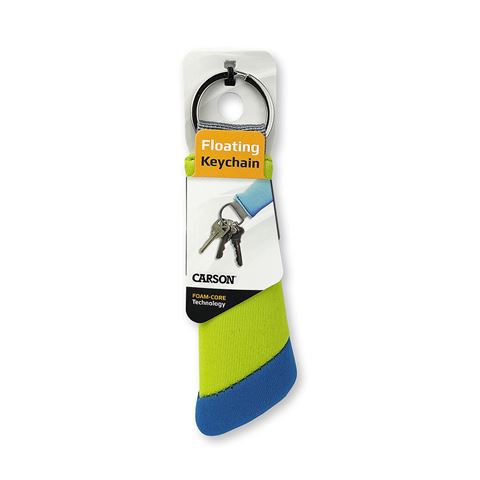 Carson Floating Key Ring für 3 Schlüsselgrün blau