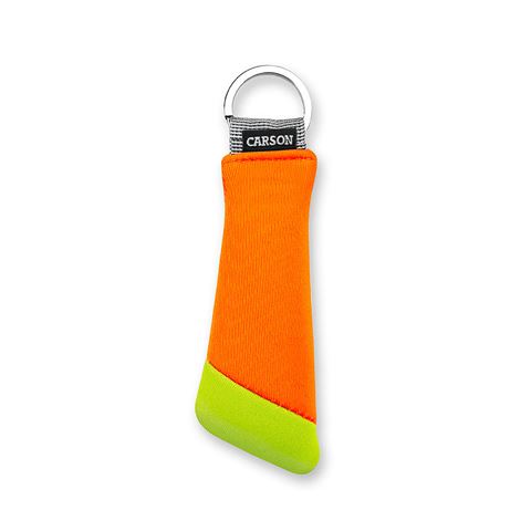 Carson Floating Key Ring für 3 Tasten Orange Gelb