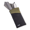Carson Neopren -Brillenabdeckung mit Mikrofaser -Stoffschwarz -Olive