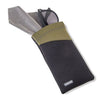 Carson Neopren -Brillenabdeckung mit Mikrofaser -Stoffschwarz -Olive
