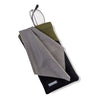 Carson Neopren -Brillenabdeckung mit Mikrofaser -Stoffschwarz -Olive
