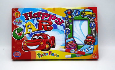 Fensterfarbe fröhliches Auto