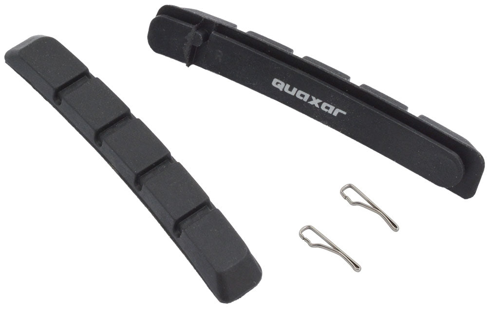Quaxar 72 mm Patronen-Ersatzbremsbeläge für Shimano schwarz