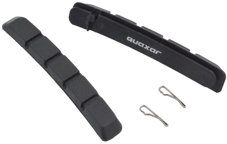 Quaxar 72 mm Patronen-Ersatzbremsbeläge für Shimano schwarz