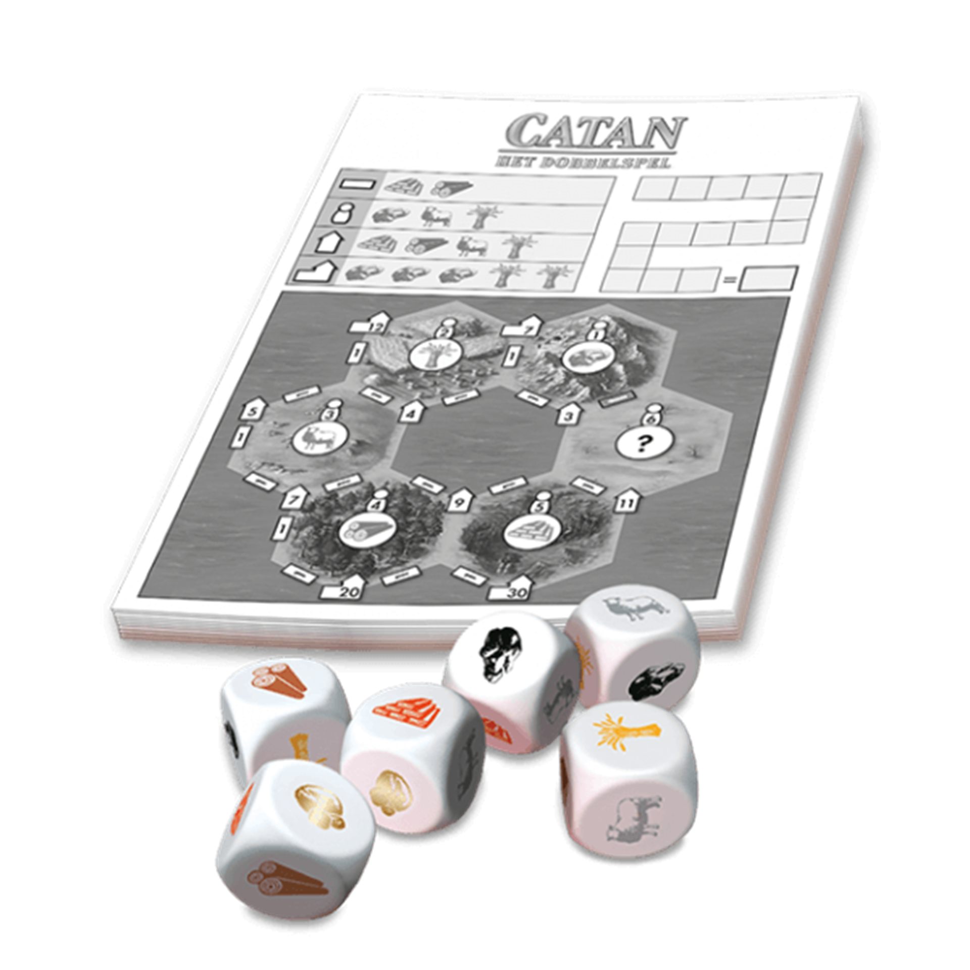 999Games Catan Het Dice Game