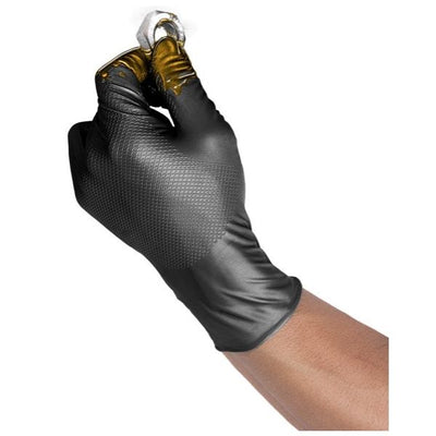 Gripp-it Handschuhe Gripp-it Nitril l Box mit 50 Teilen schwarz