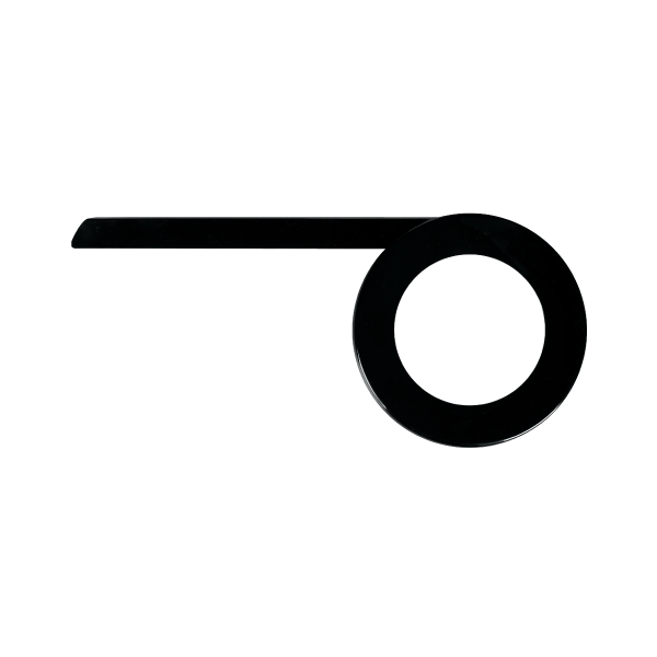 Herrmans Kettenscreen Slyde 38T ICNL. Heckstück Matt Black