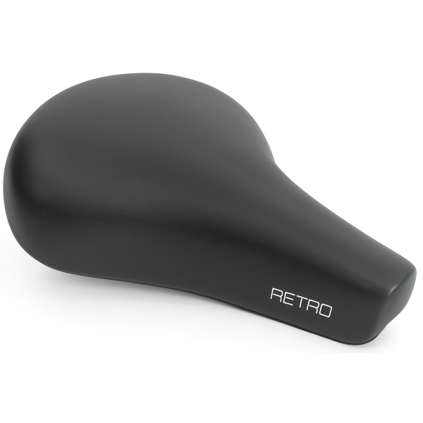 Fahrradsattel Edge City Retro - schwarz (Werkstattverpackung)