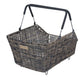 Basilikum Fahrradkorb Cento Rattan Look Multi System 41 x 25 x 12 cm - braun