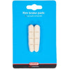 Elvedes Felgenbremsbeläge (1 Paar) Road 55mm weiß shim.6837-CARD