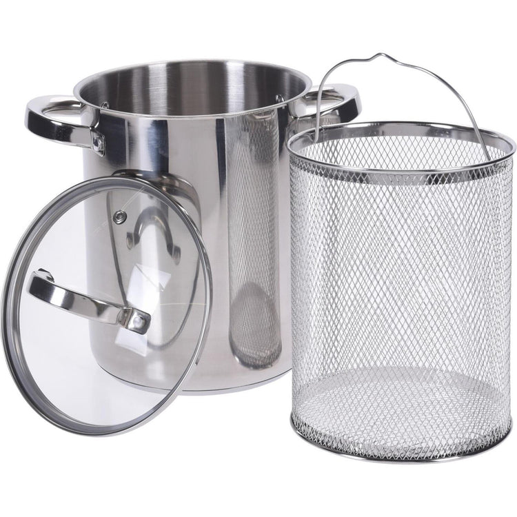 Ausgezeichnete Hauswarenhaus Asperpan + Glasdeckel 4.2l Edelstahl