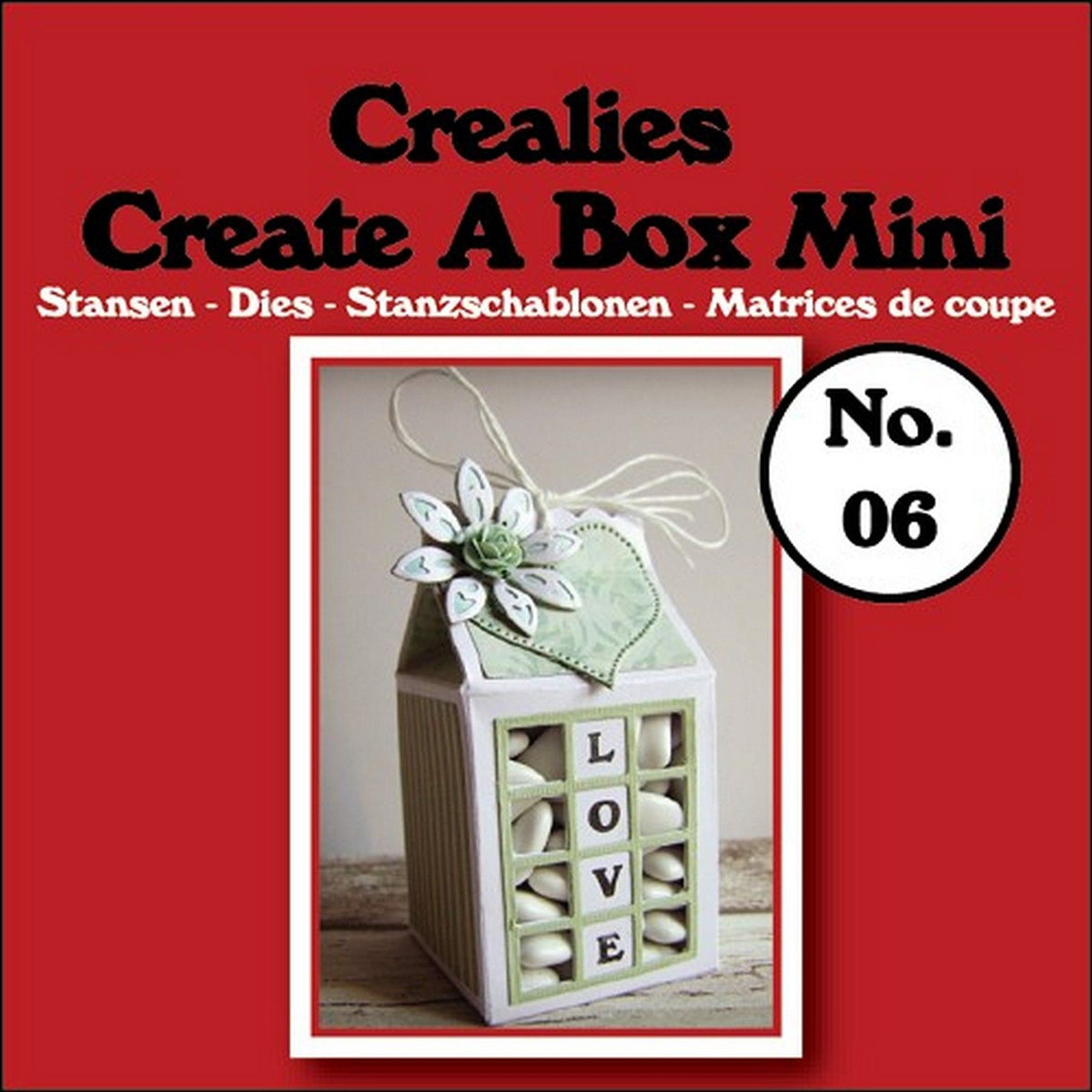 Crealies • Create a Box Mini-Schneidform Nr. 06, Milchkarton