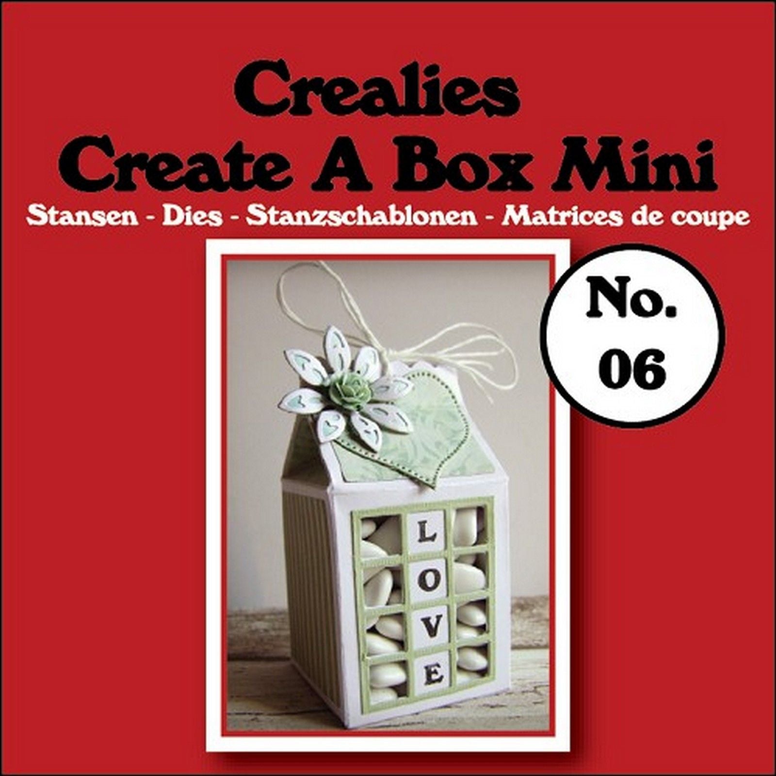 Crealies • Create a Box Mini-Schneidform Nr. 06, Milchkarton