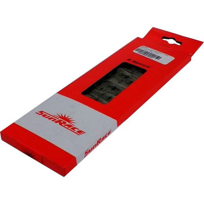 Sunrace Kette CNM84 - 8-fach, 116L, silber, Stahl Fahrradkette