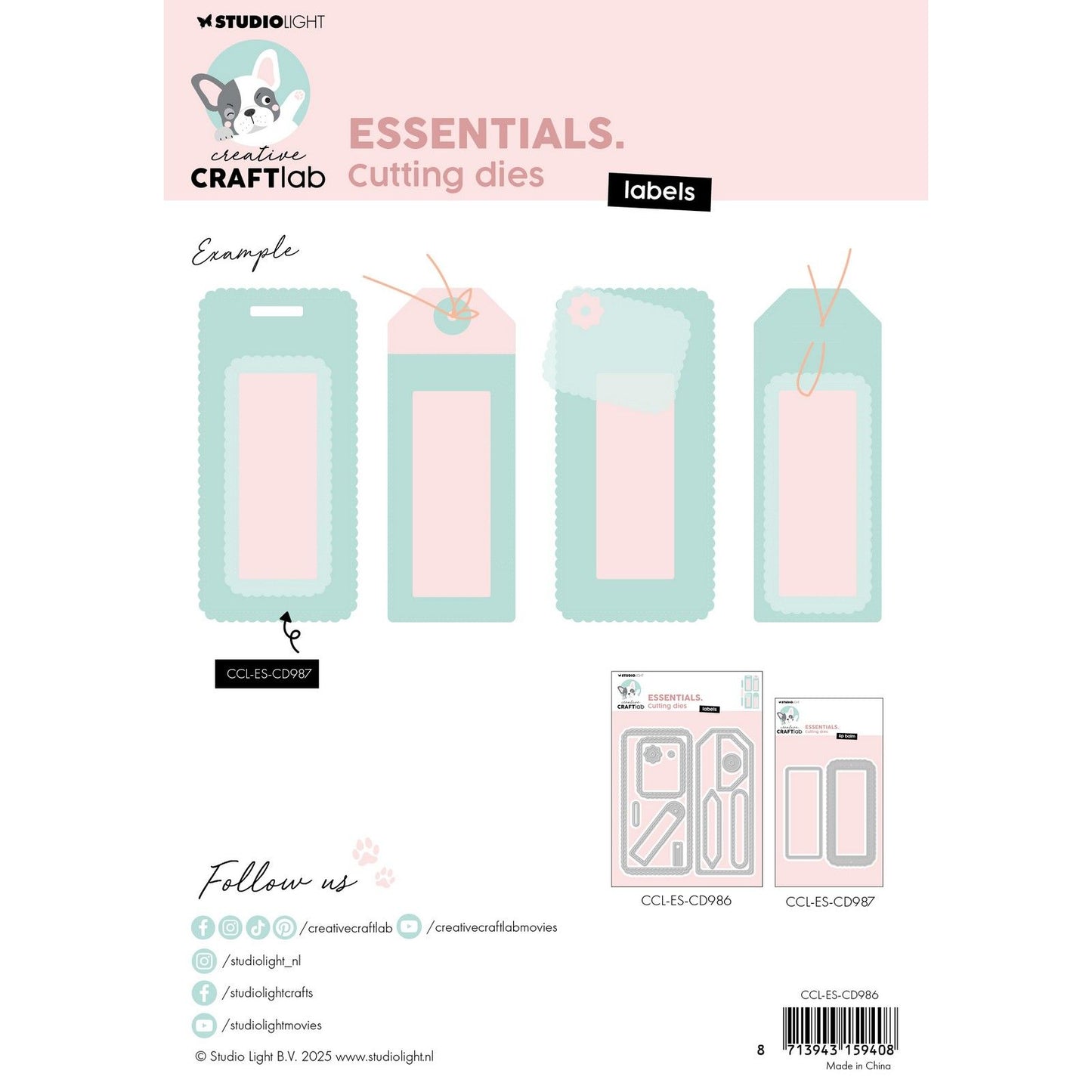Creative Craftlab • Essentials Stanz-Etiketten