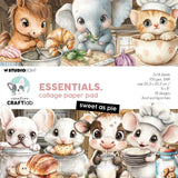 Creative Craftlab • Essentials Collage-Papierblock, superlecker - afbeelding 1