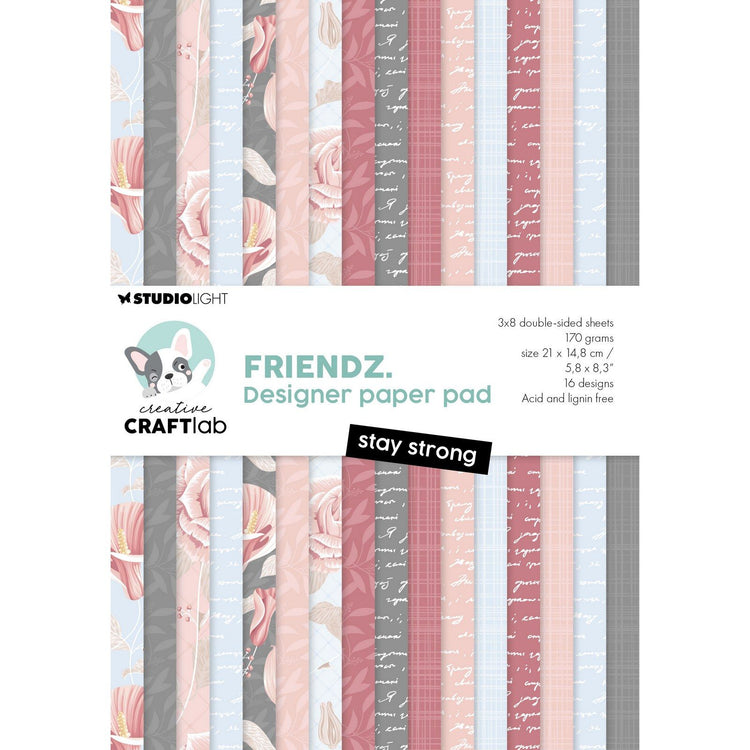 Creative Craftlab • Essentials Design-Papierblock bleibt stabil