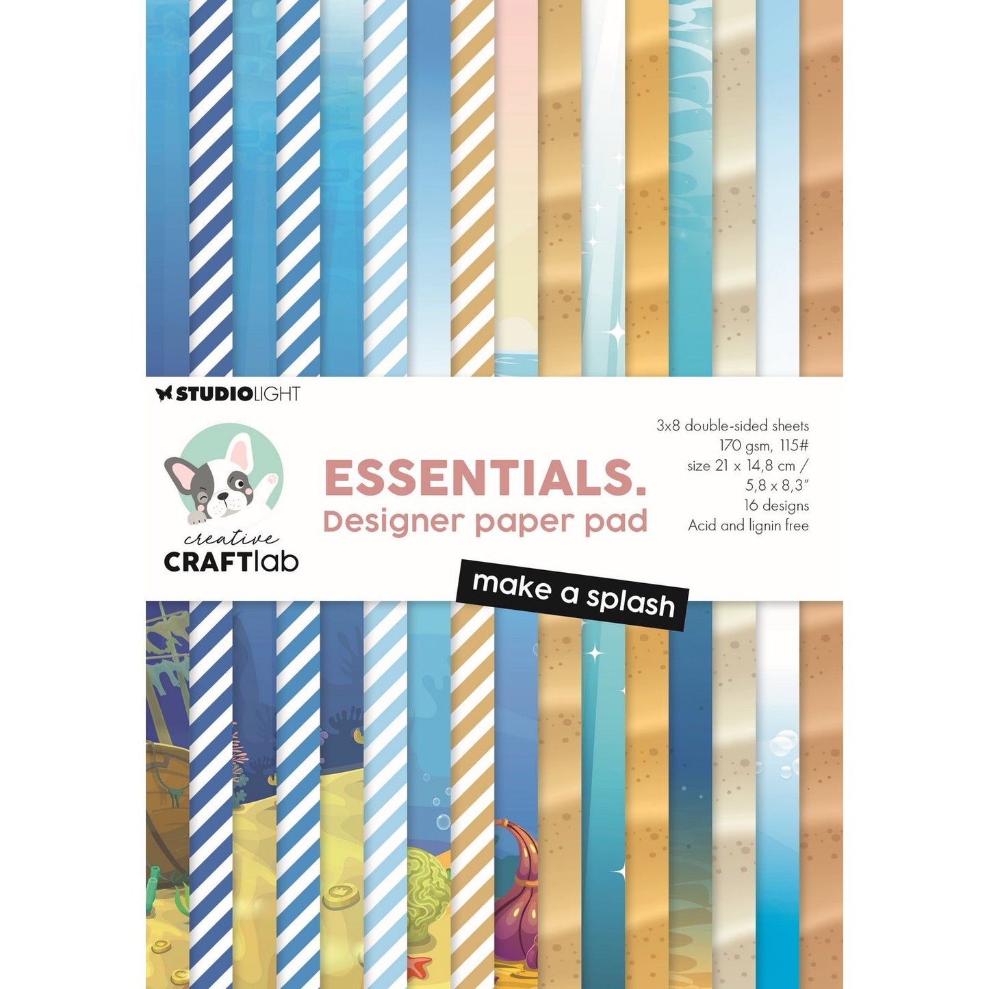 Creative Craftlab • Essentials Designer-Papierblock sorgt für Furore