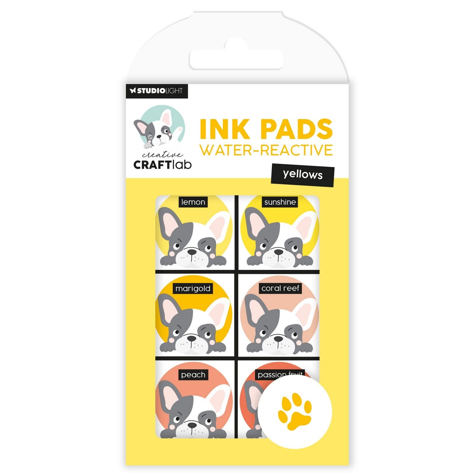 Creative Craftlab • Essentials Stempelkissen, wasserreaktive Gelbtöne