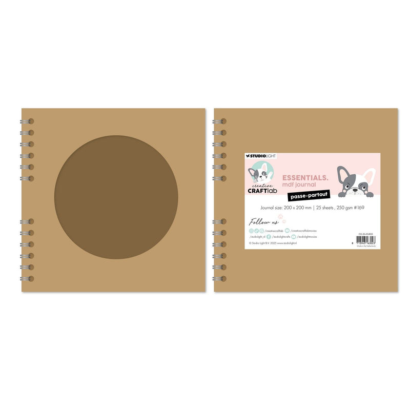 Creative Craftlab • Essentials MDF-Tagebuch im Passepartout