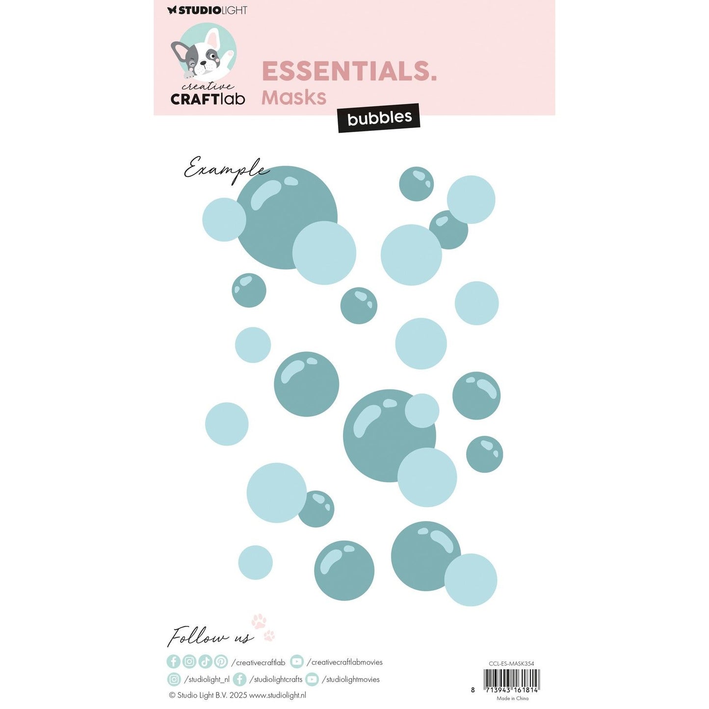 Creative Craftlab • Essentials Maskenschablonenblasen