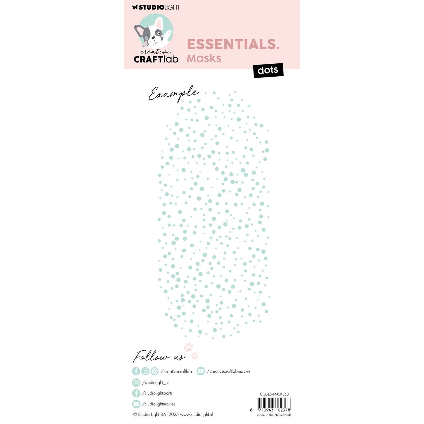 Creative Craftlab • Essentials Mask Schablonenpunkte