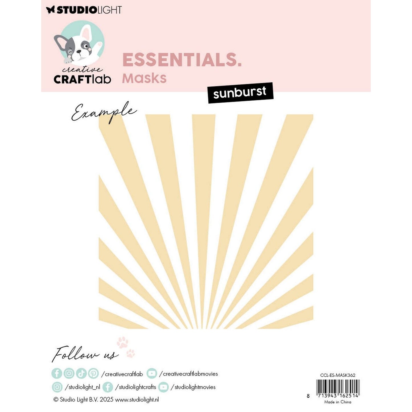 Creative Craftlab • Essentials-Masken Sunburst