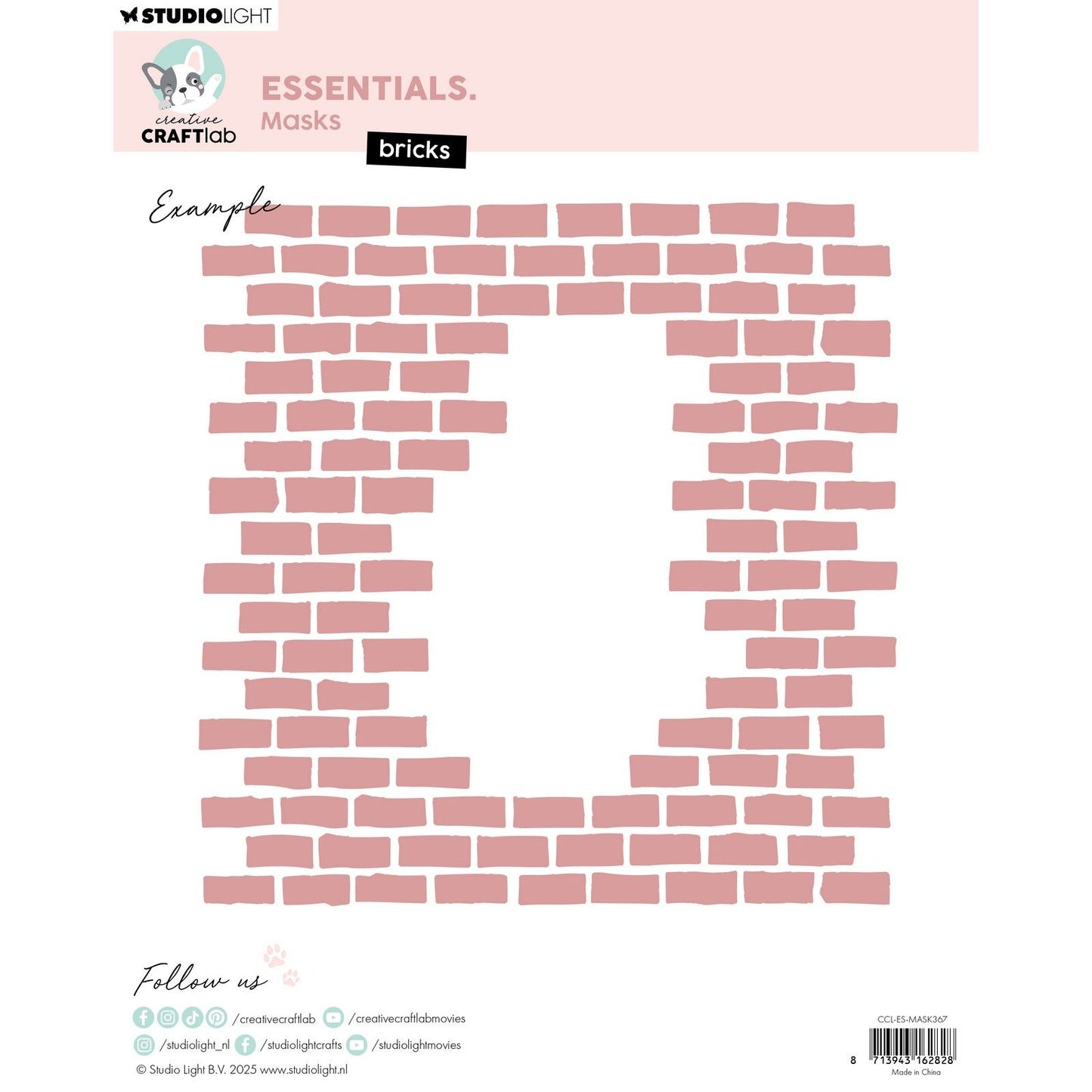 Creative Craftlab • Essentials maskiert Ziegelsteine