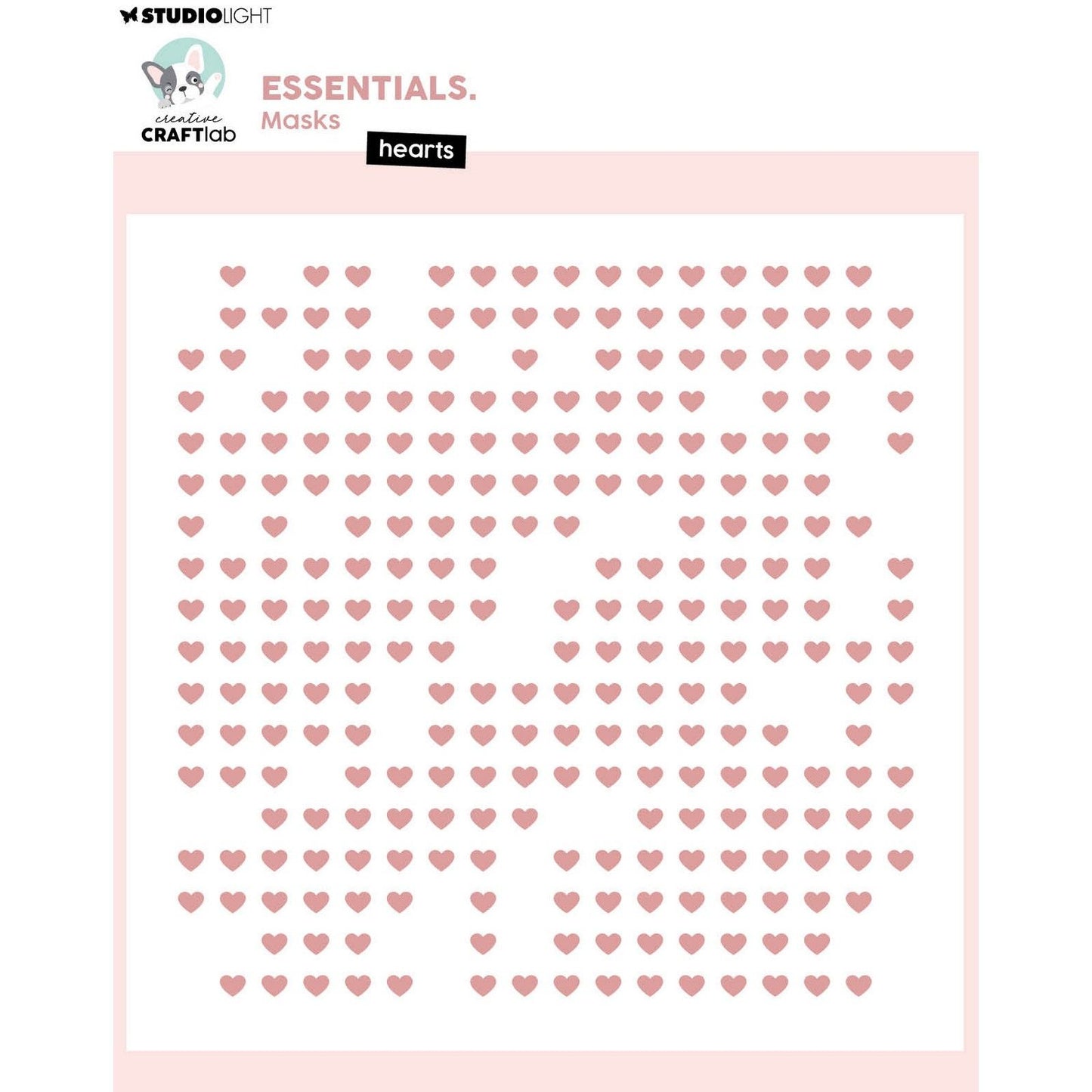 Creative Craftlab • Essentials Maskenschablonenherzen
