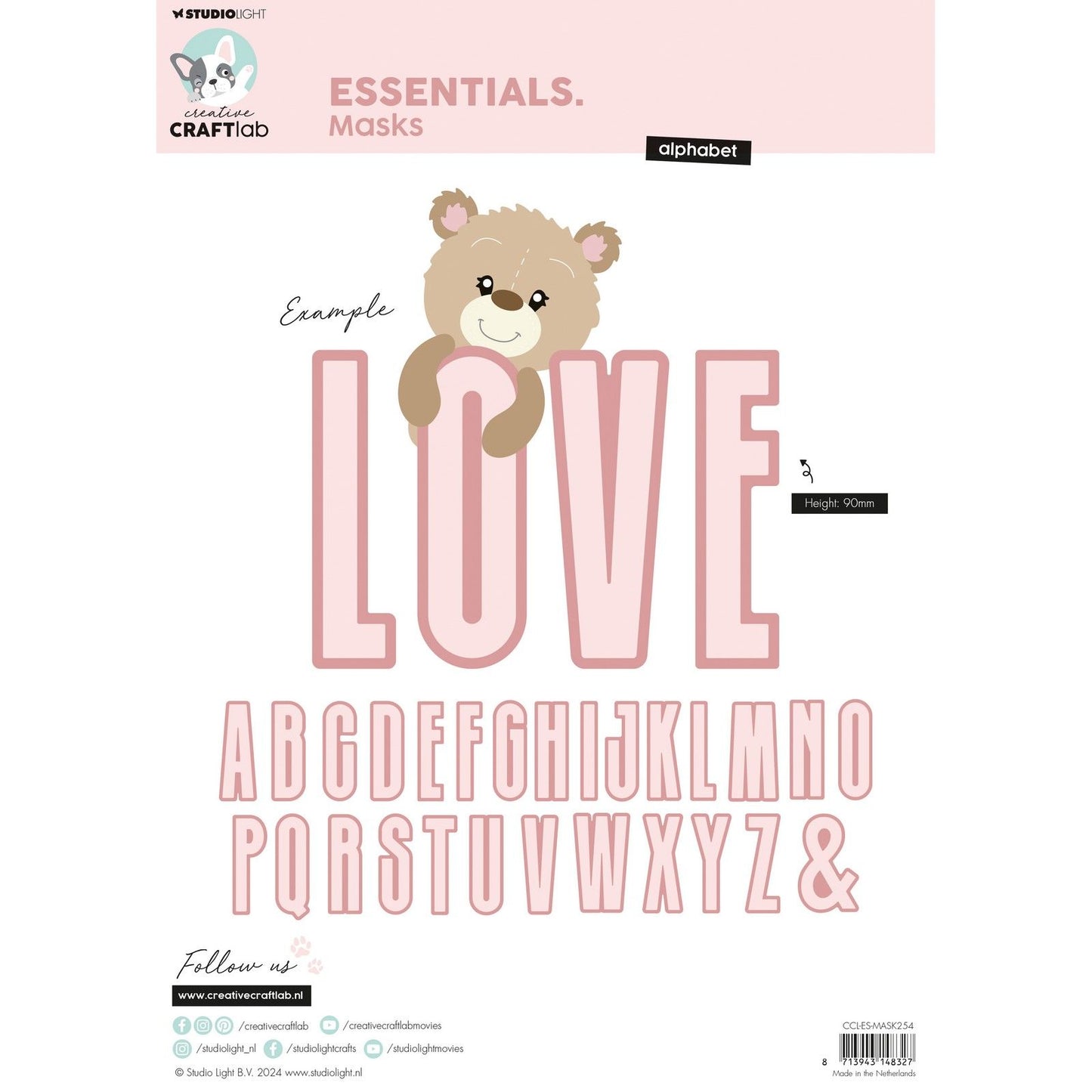 Creative Craftlab • Essentials-Masken-Alphabet