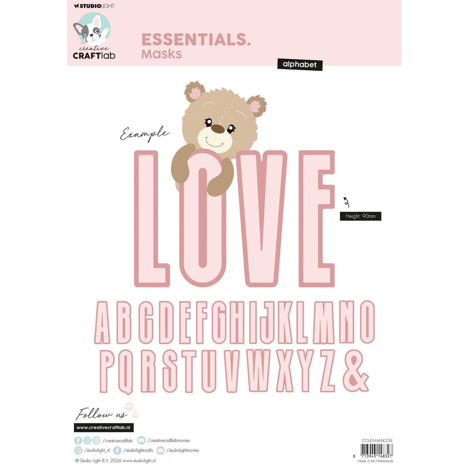 Creative Craftlab • Essentials-Masken-Alphabet