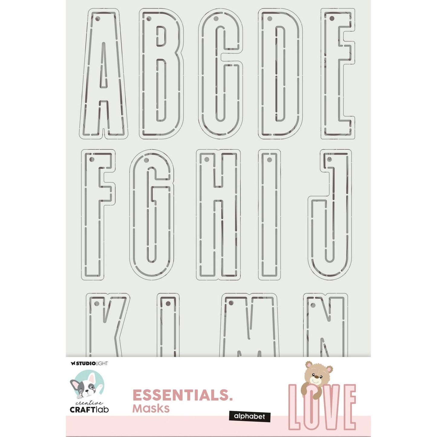 Creative Craftlab • Essentials-Masken-Alphabet