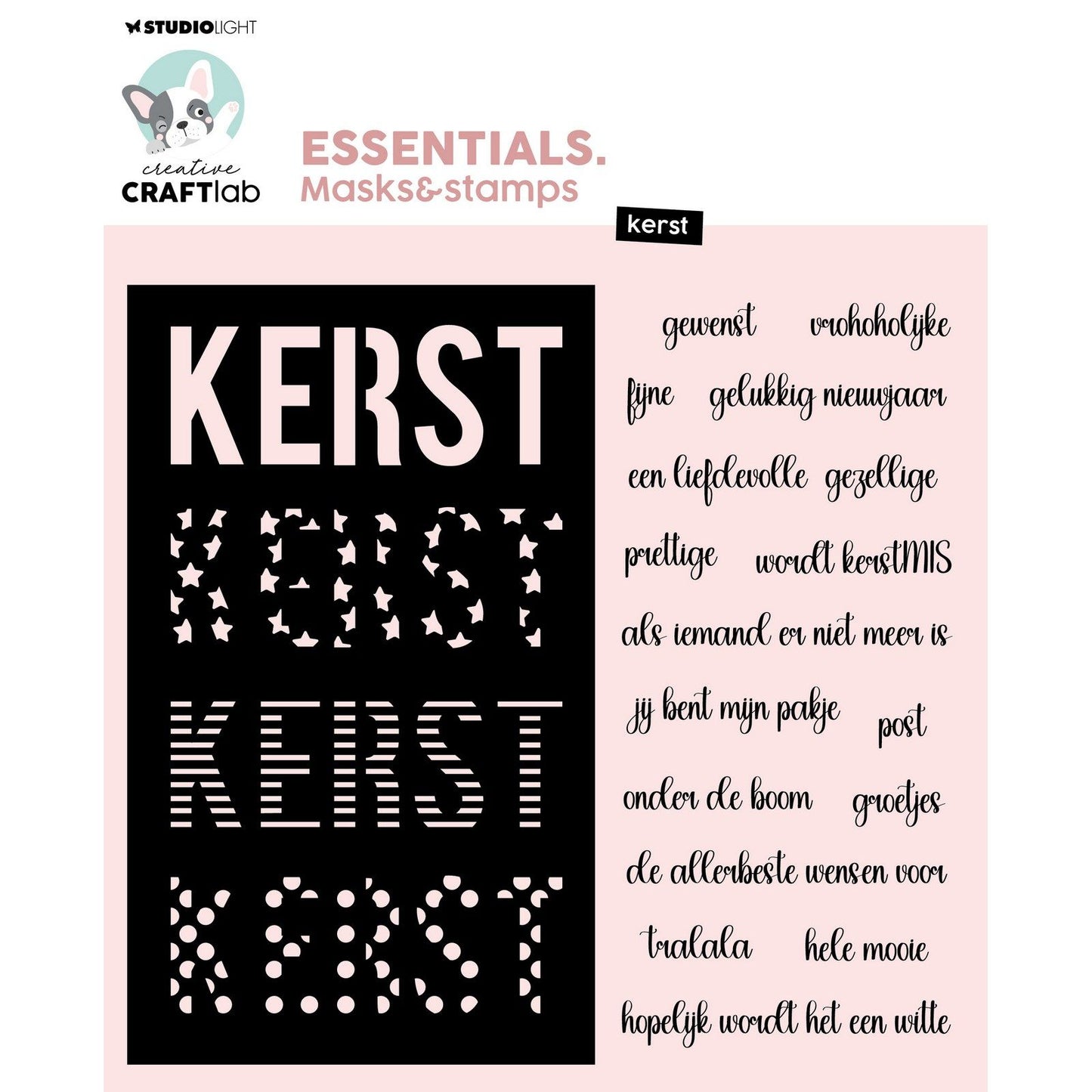 Creative Craftlab • Essentials Maskenstempel Weihnachten