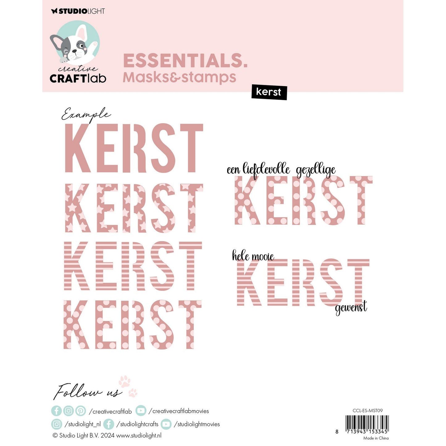 Creative Craftlab • Essentials Maskenstempel Weihnachten