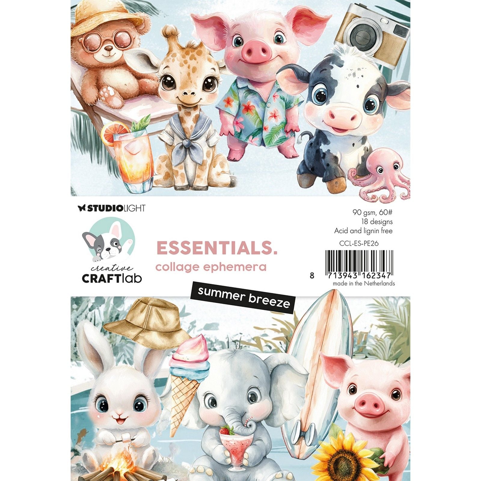Creative Craftlab • Essentials Collage Ephemera Sommerbrise