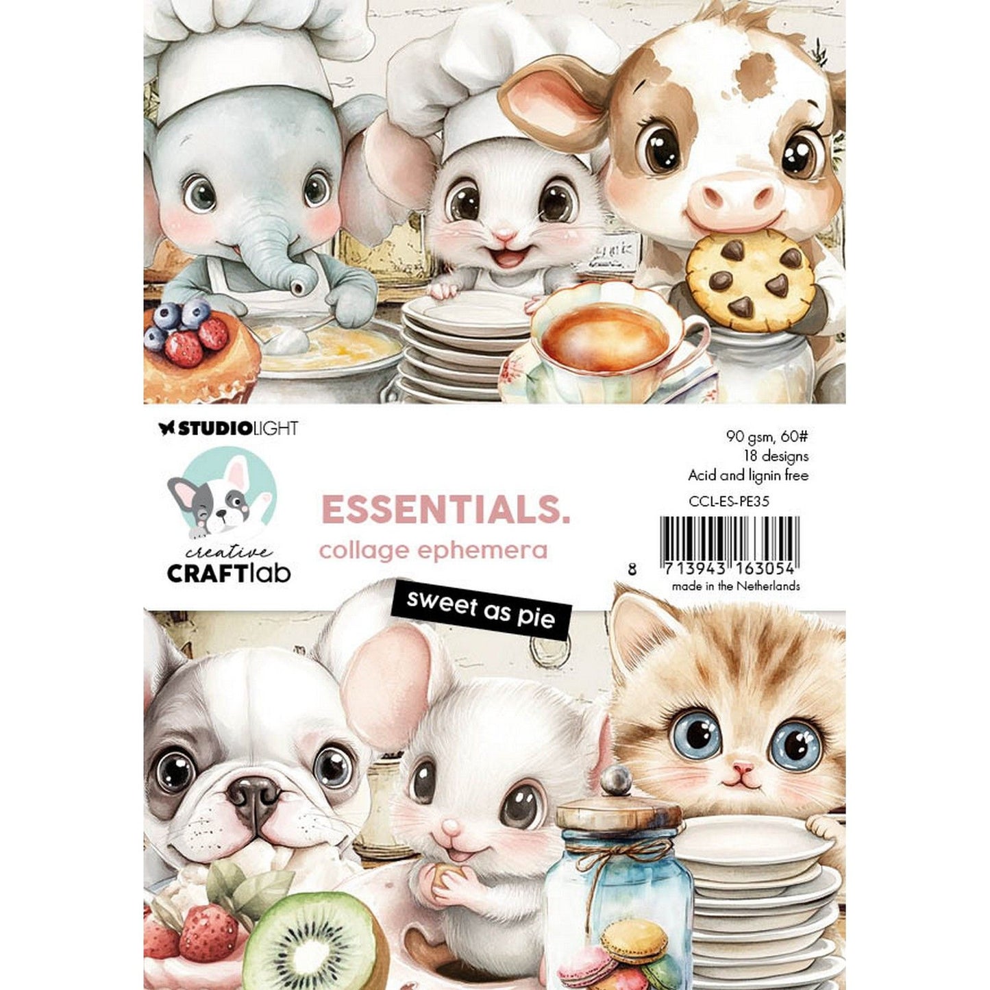 Creative Craftlab • Essentials Collage Ephemera, süß wie Kuchen