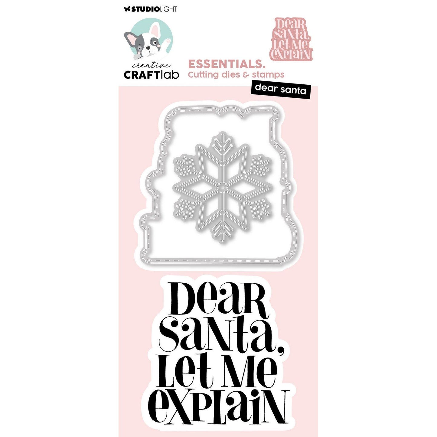 Creative Craftlab • Essentials Stempel-Stanzform, lieber Weihnachtsmann