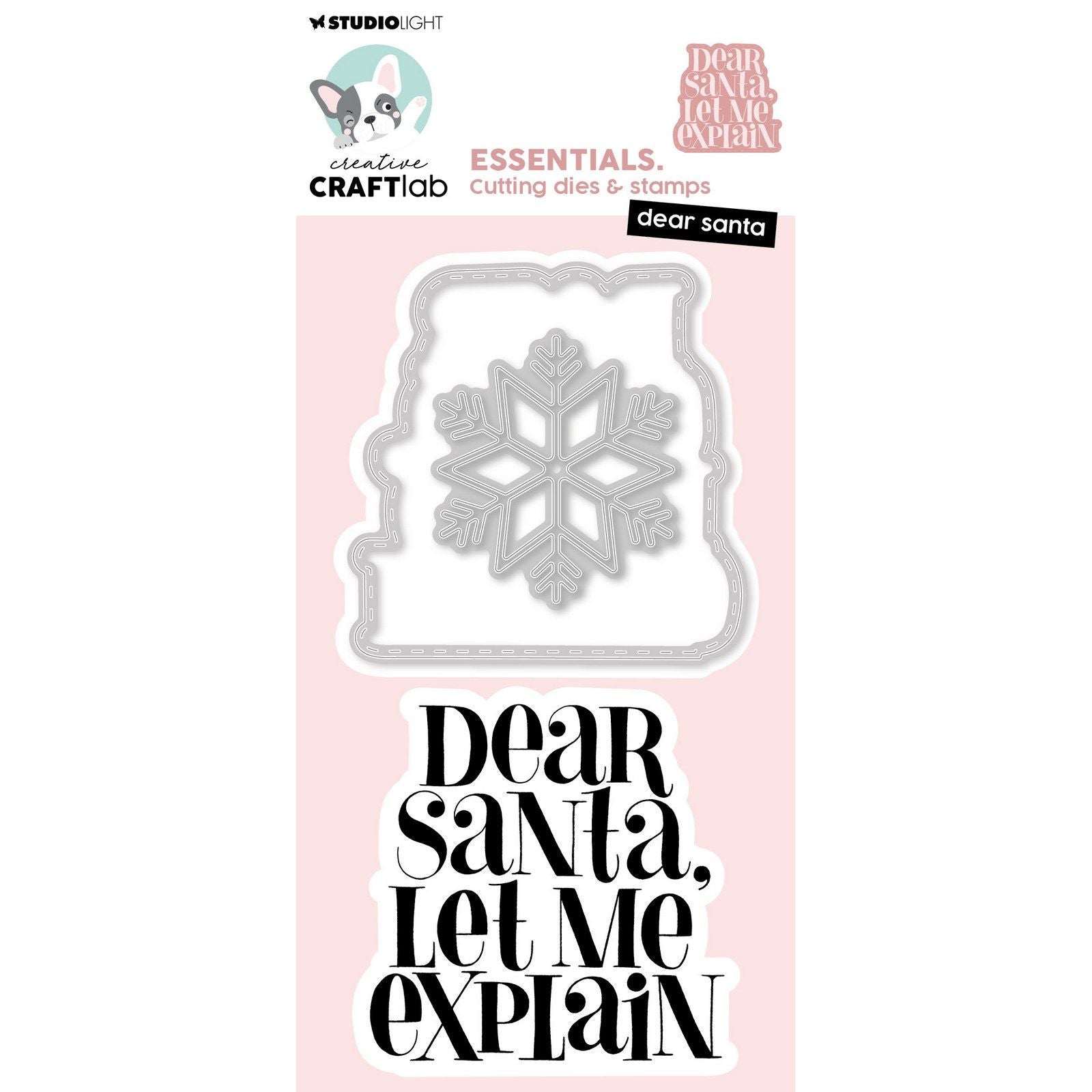 Creative Craftlab • Essentials Stempel-Stanzform, lieber Weihnachtsmann