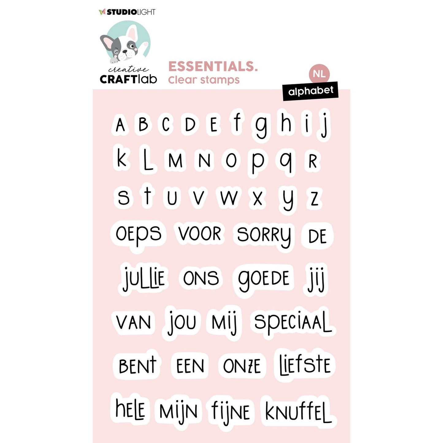 Creative Craftlab • Essentials Clear Stamp Alphabet