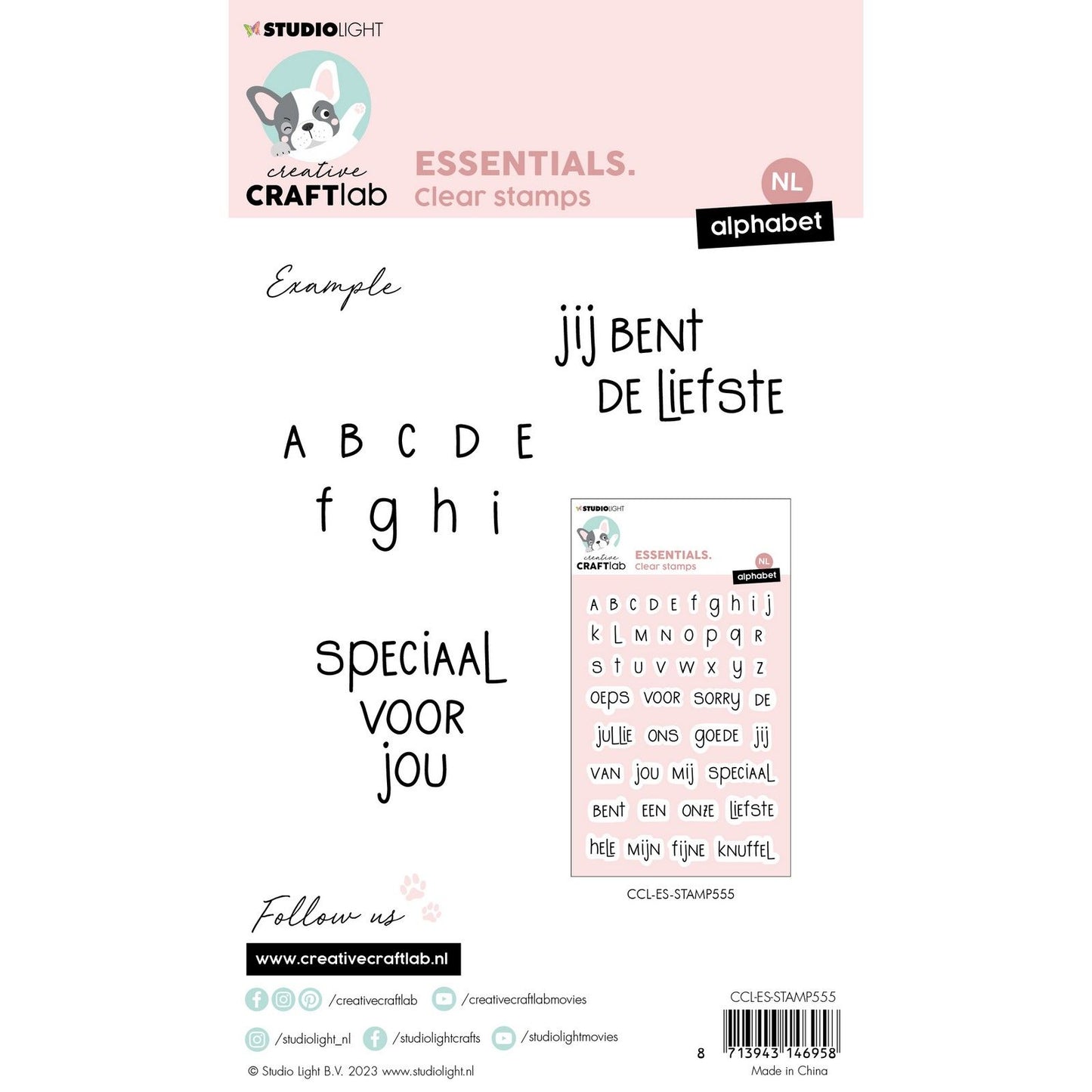 Creative Craftlab • Essentials Clear Stamp Alphabet